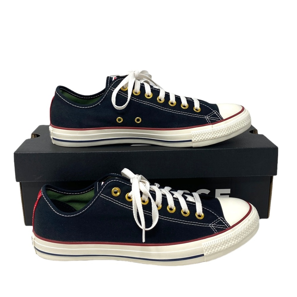 Converse Ctas Low Top For Women Sneakers Casual Shoes Black Canvas 168958C-WWBR - Picture 2 of 12